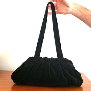 Black Velvet Evening Bag